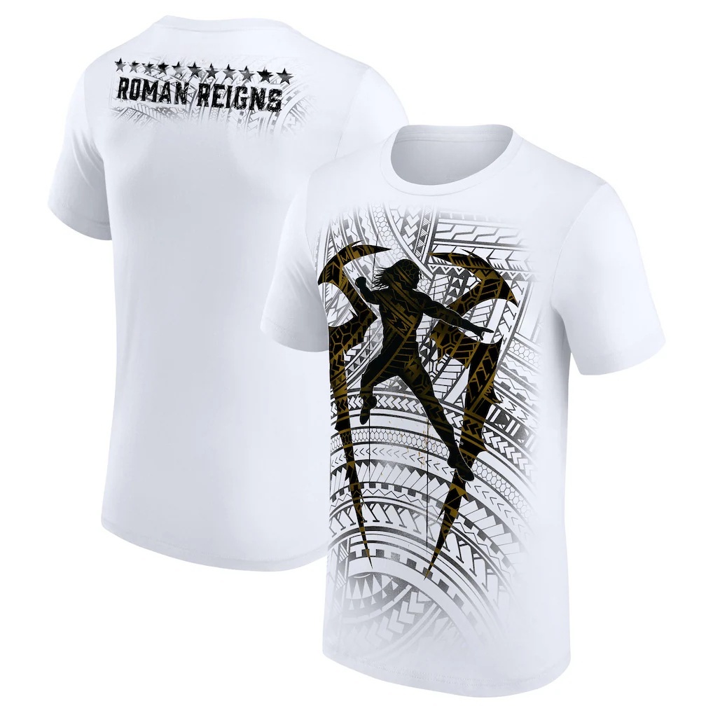 Summer Reign Clothing - Roman Reigns Tribal Logo Gedrukt T-shirt
