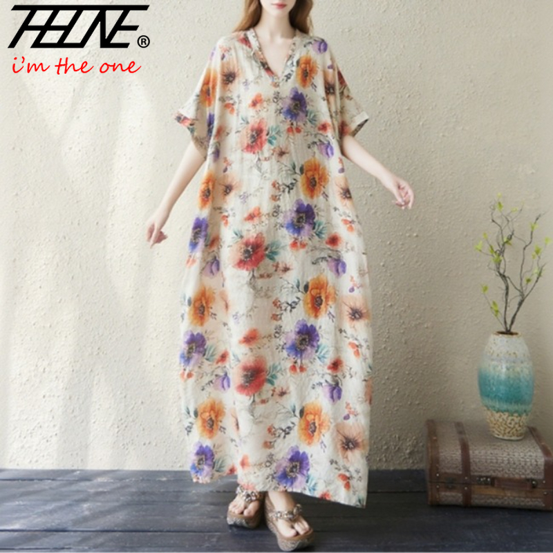 Indian Summer Vintage Clothing - Dameskleding Indianjurk Vestidos De Mujer Robe
