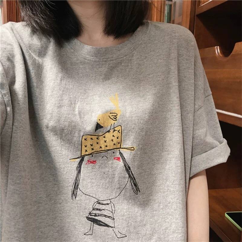 Summer Clothing Brands - Loszittende T-shirt met korte mouwen voor