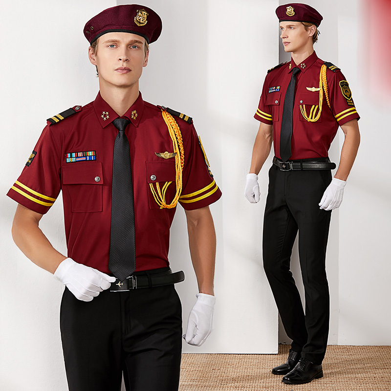 Summer Clothing Images - Uniform voor concierge dienst, zomerse beveiligingskleding,