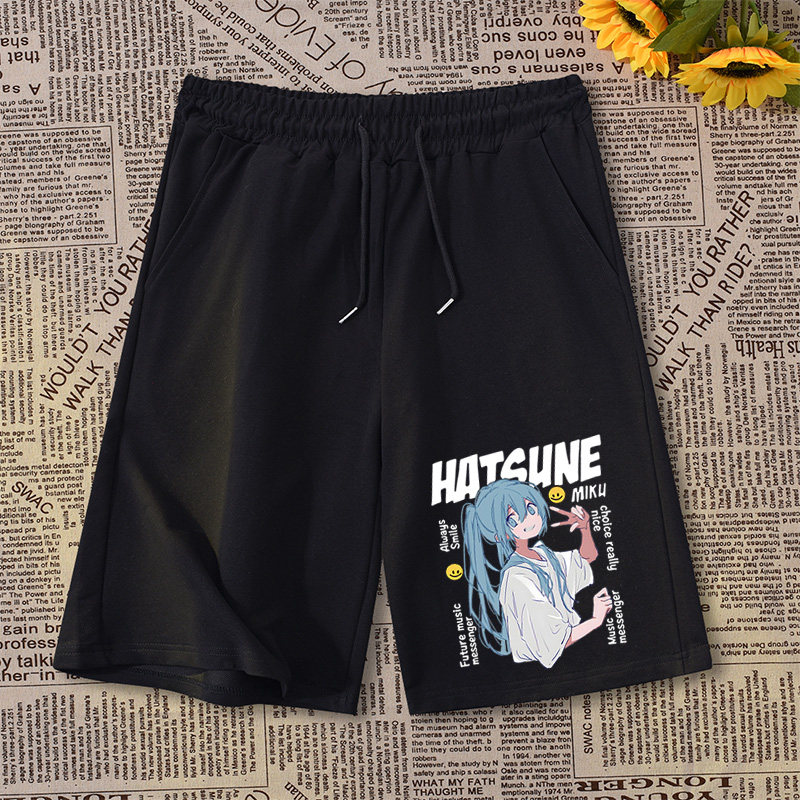 Summer Clothing Brands - Hatsune Miku Shorts Zomer Mannelijke Vrouwelijke