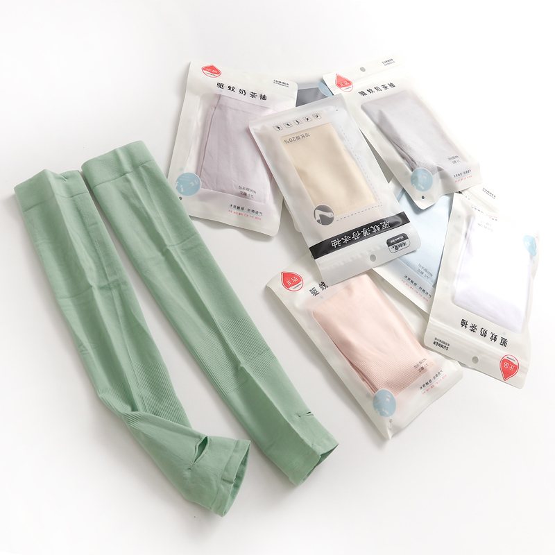 Summer Clothing Drive - Dames IJs Zijde Armhoezen UV-Bescherming Zomer
