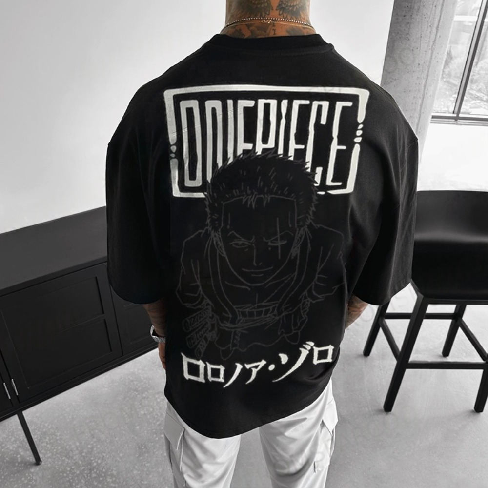 Een Stuk Heren T-shirt Roronoa - Summer Clothing Brands recensie en prijs