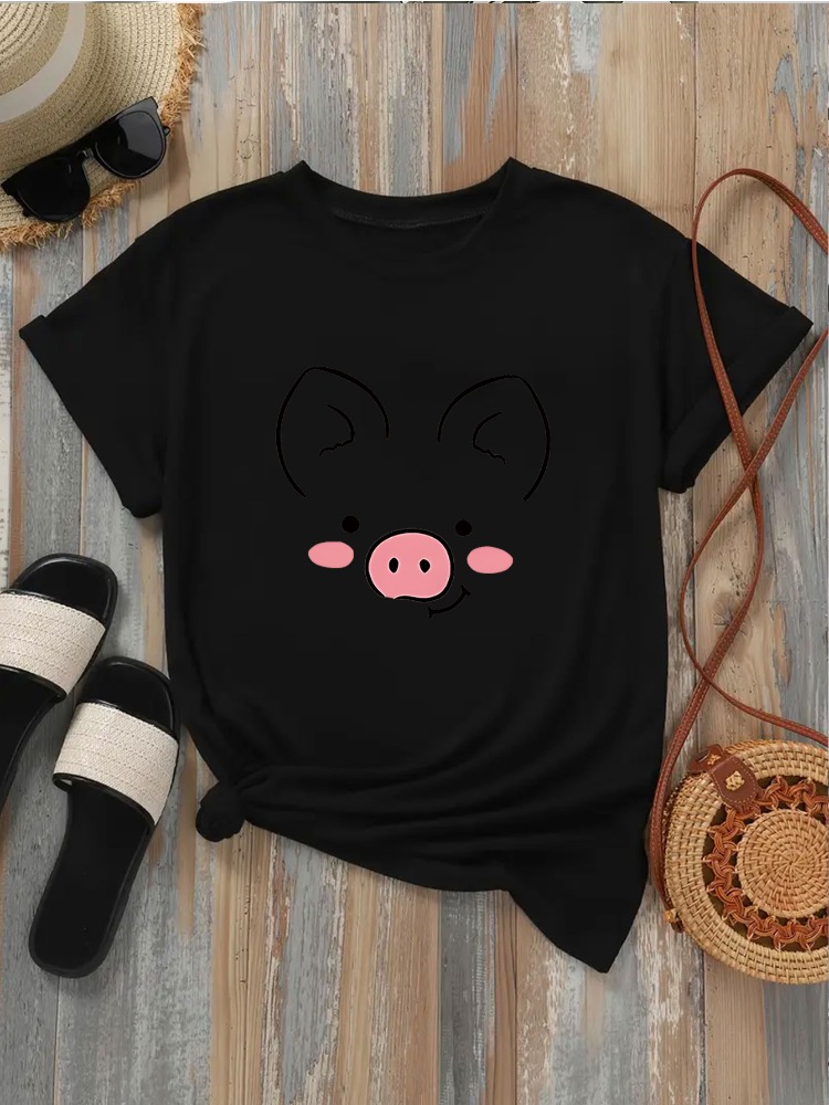Dames T-shirt met schattig var - Summer Clothing Images recensie en prijs