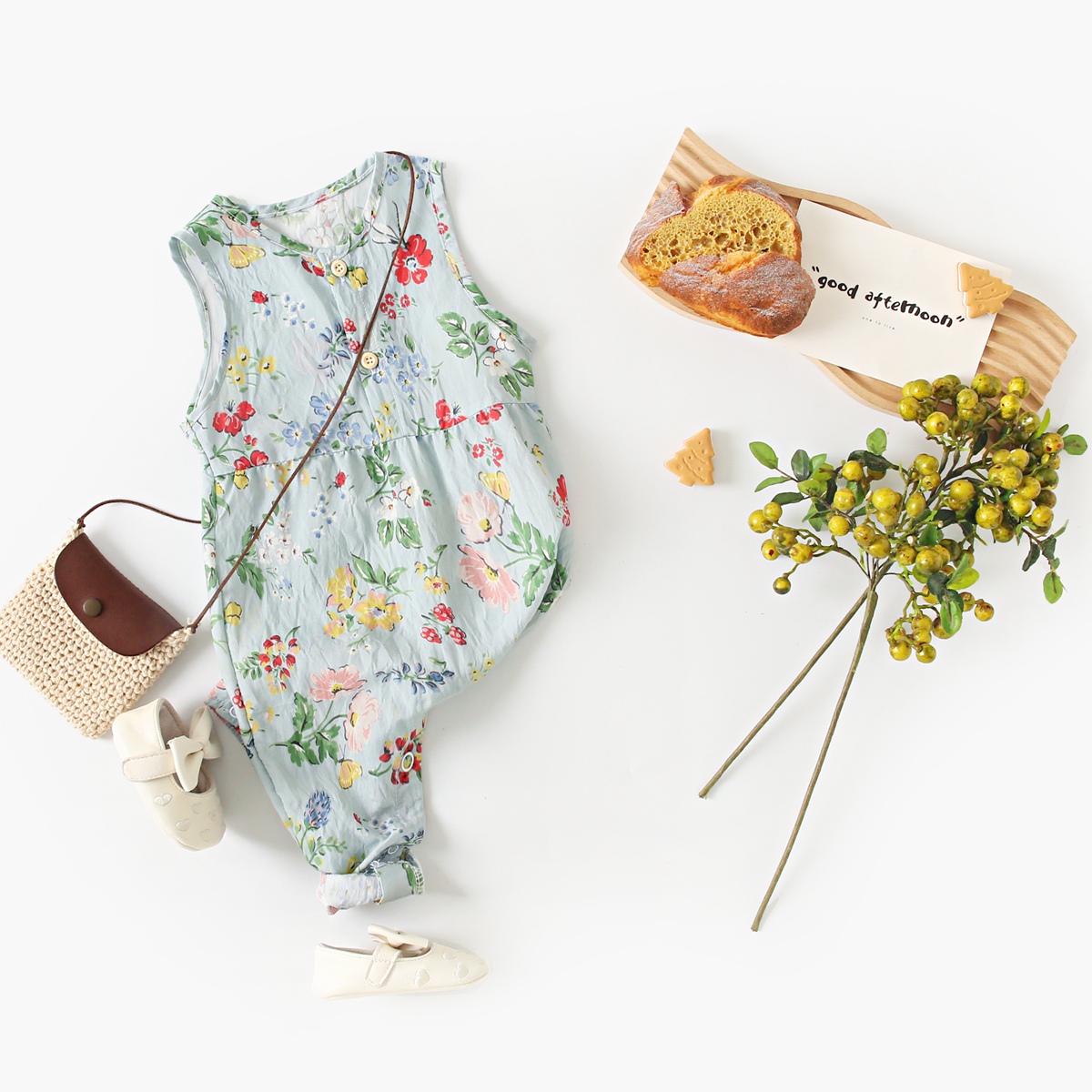 Bloemenrompertjes voor babymei - Summer Clothing Drawing recensie en prijs