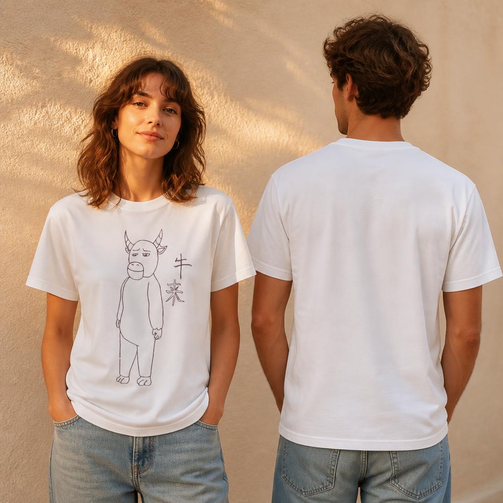 Niu Lai Drawing Heren T-Shirt  - Summer Clothing Drawing recensie en prijs