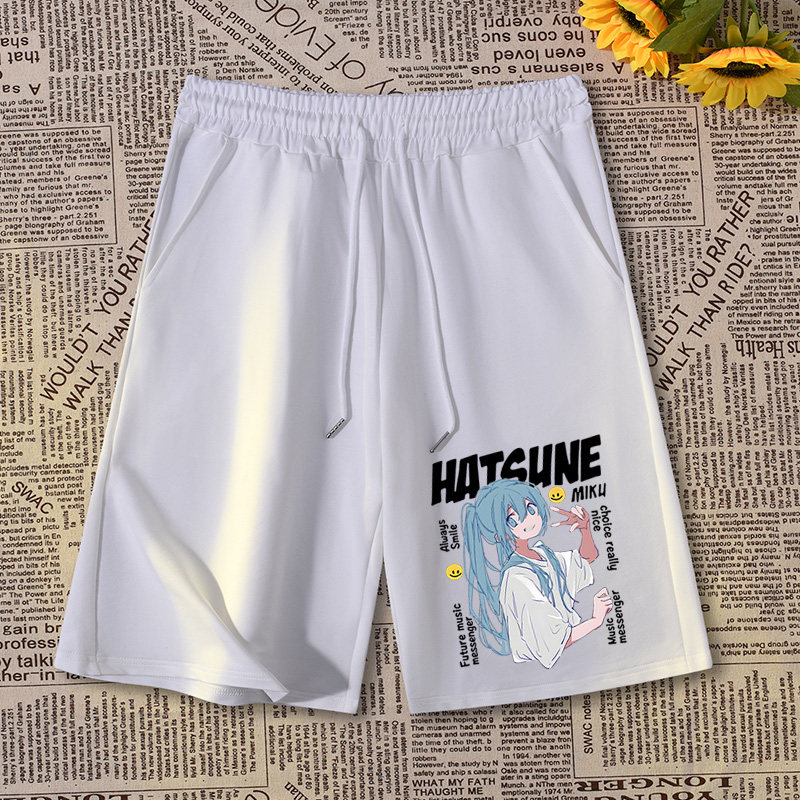 Hatsune Miku Shorts Zomer Mann - Summer Clothing Brands recensie en prijs