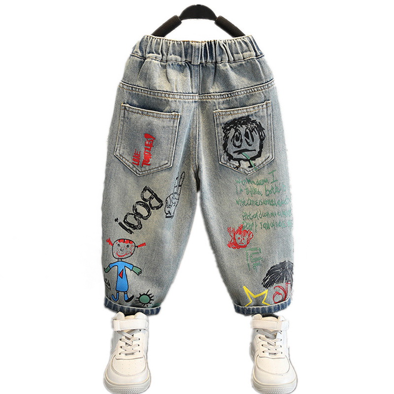 Baby Boy Jeans Voor Kinderen K - Summer Clothing Drawing recensie en prijs