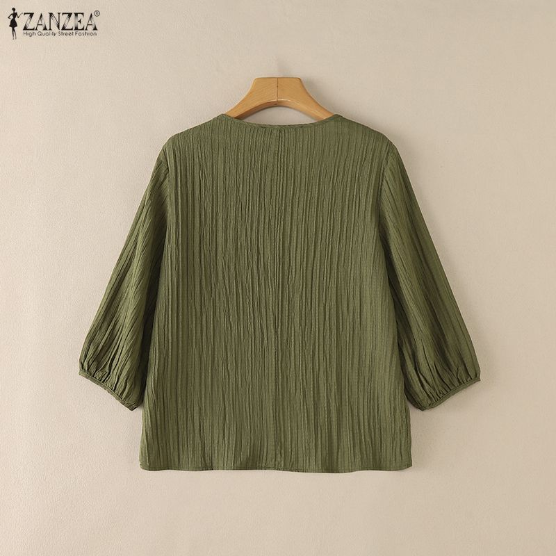 ZANZEA Vrouw Gerimpelde Textuu - Summer Days Clothing recensie en prijs